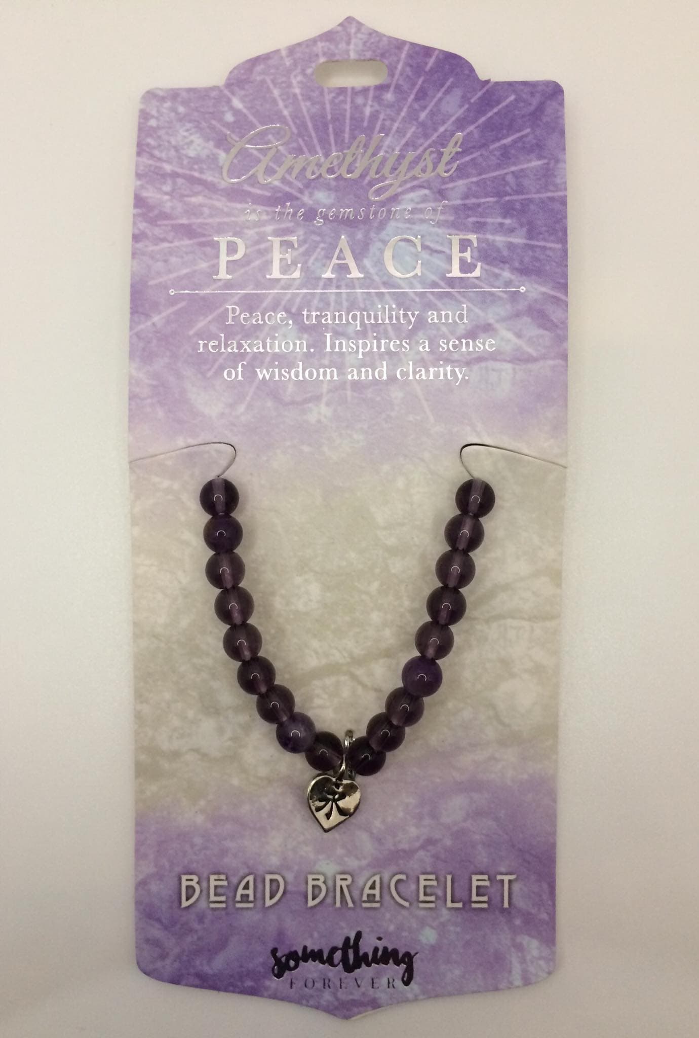 Amethyst -- Gemstone Bracelet