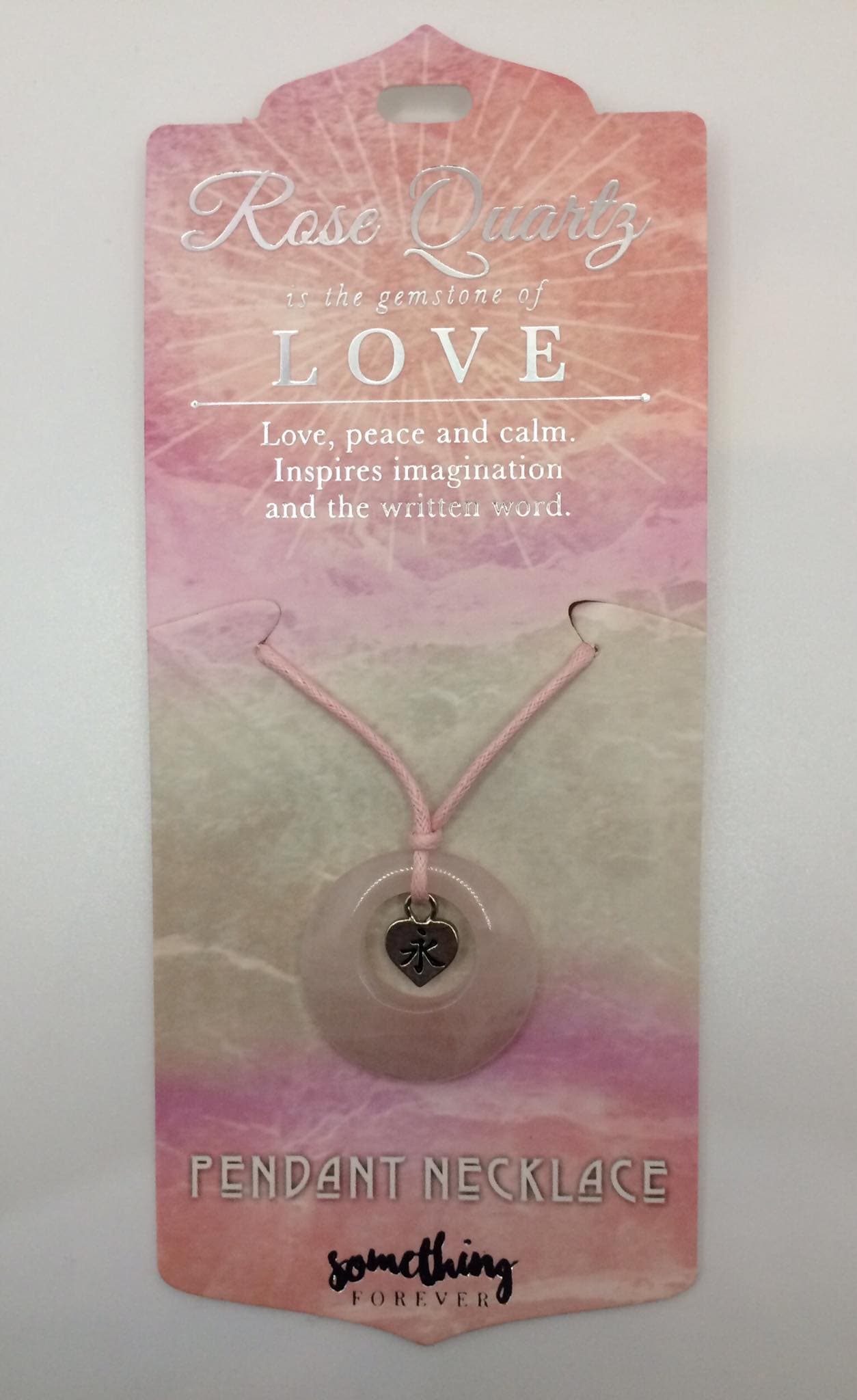 Rose Quartz -- Gemstone Necklace