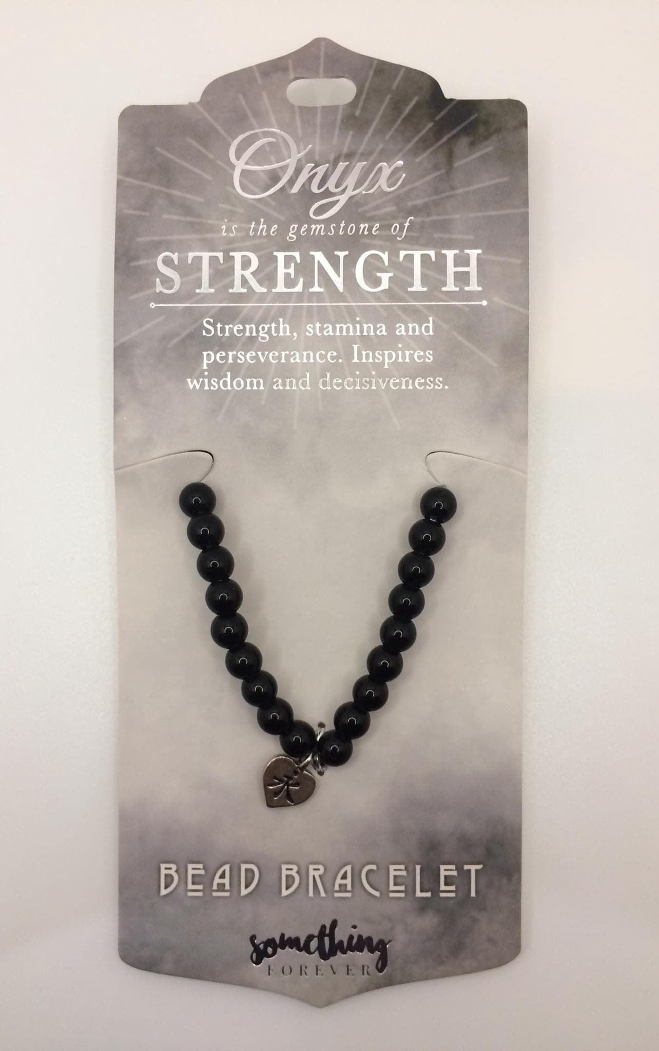Onyx -- Gemstone Bracelet