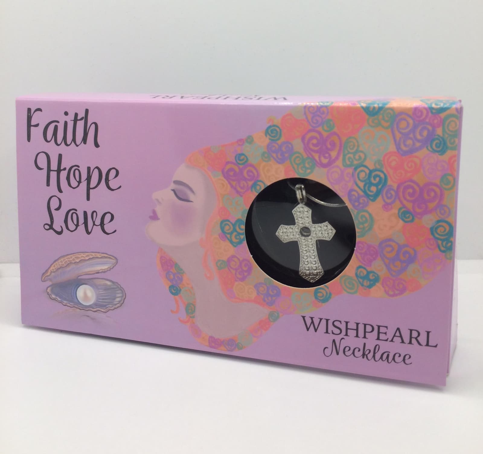 Faith Hope Love -- Wishpearl Necklace