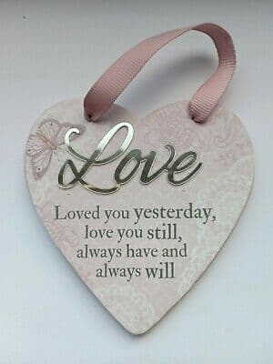 Love Hanging Heart Ornament