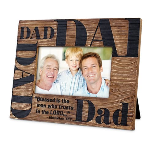 Blessed Dad -- Picture frame