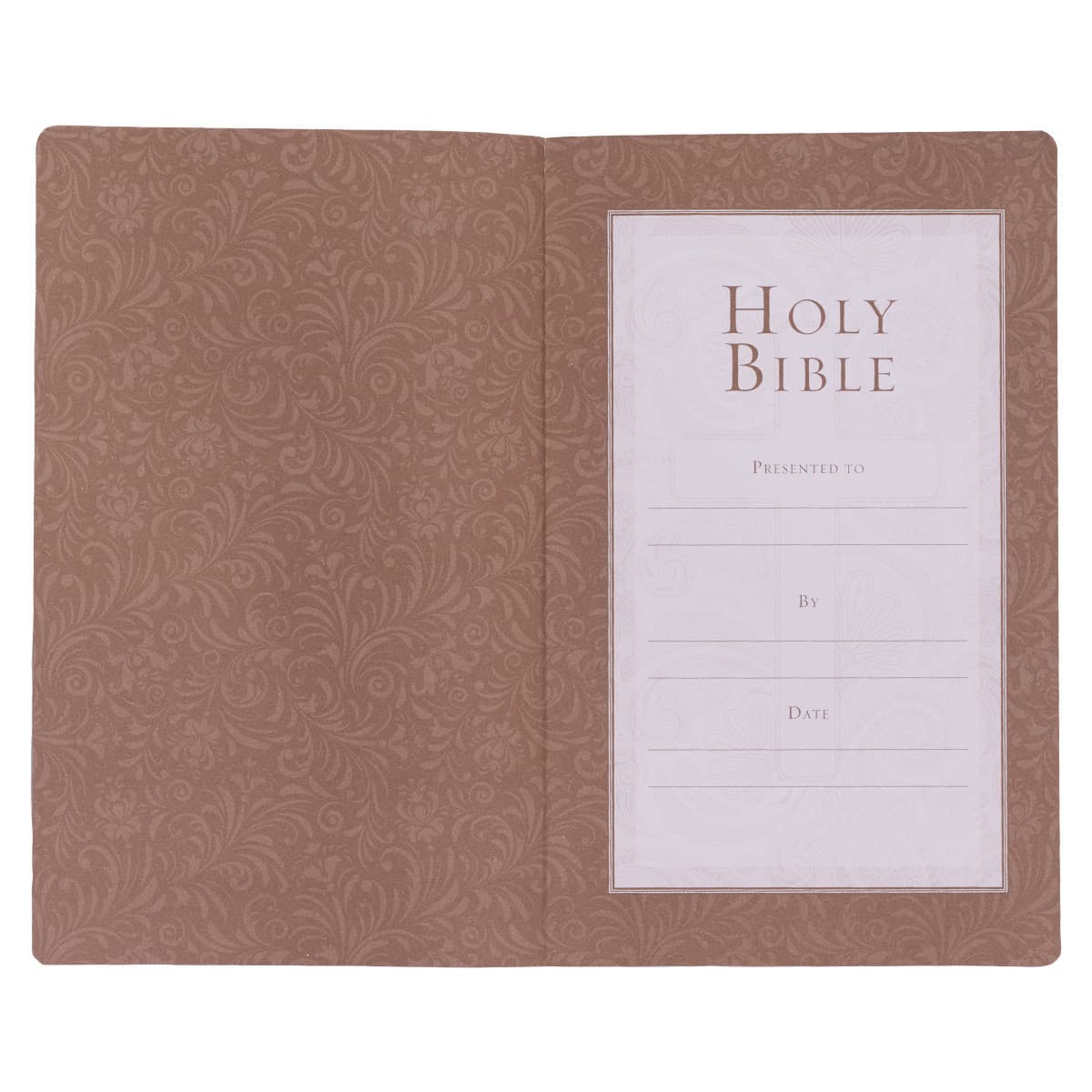 Tan Faux Leather King James Version Gift and Award Bible, picture 4
