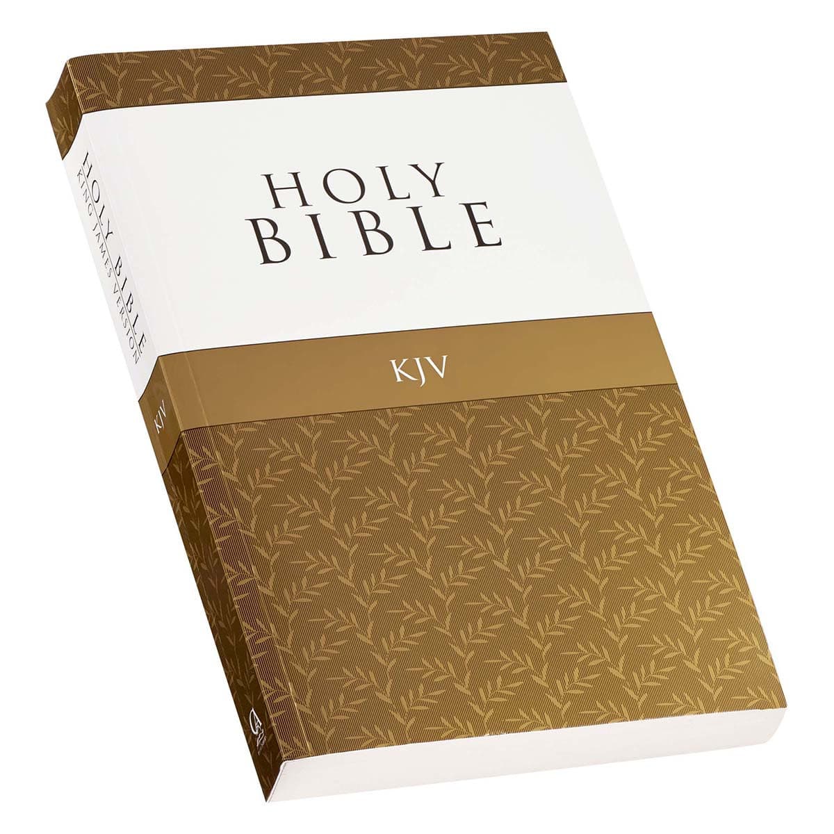 Gold Olive Branch Softcover King James Version Outreach Bible, picture 3
