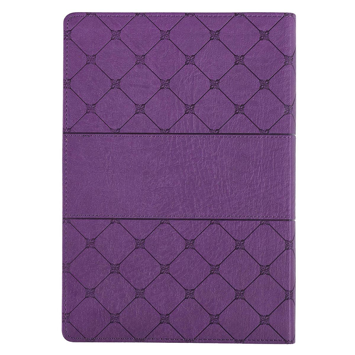 Purple Faux Leather Super Giant Print King James Version Bible, picture 2