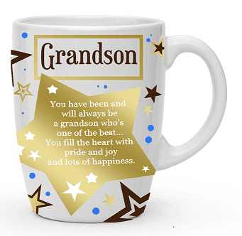 Grandson Gold Mug