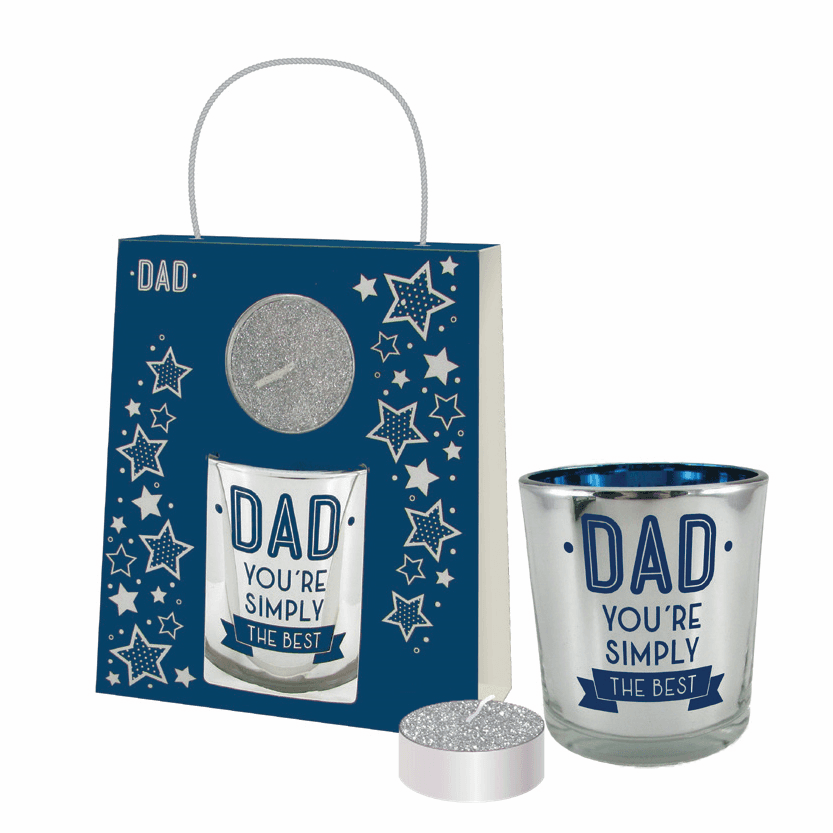Dad Tealight Candle Holder