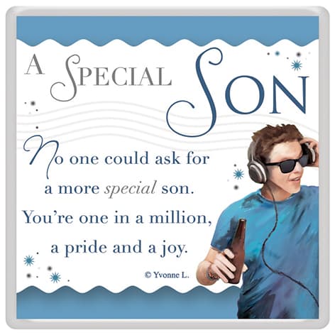 A Special Son Fridge Magnet
