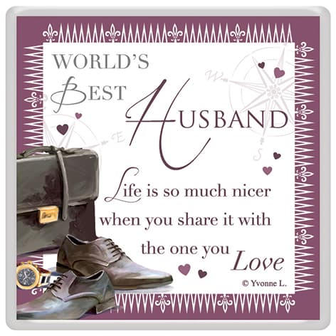 World's Best Husband Fridge Magnet