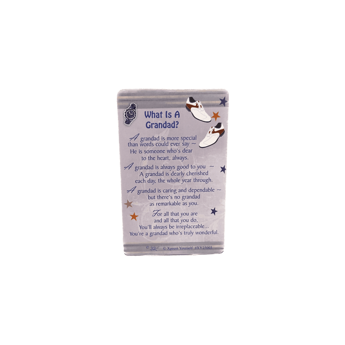 Grandad Keepsake Wallet Card
