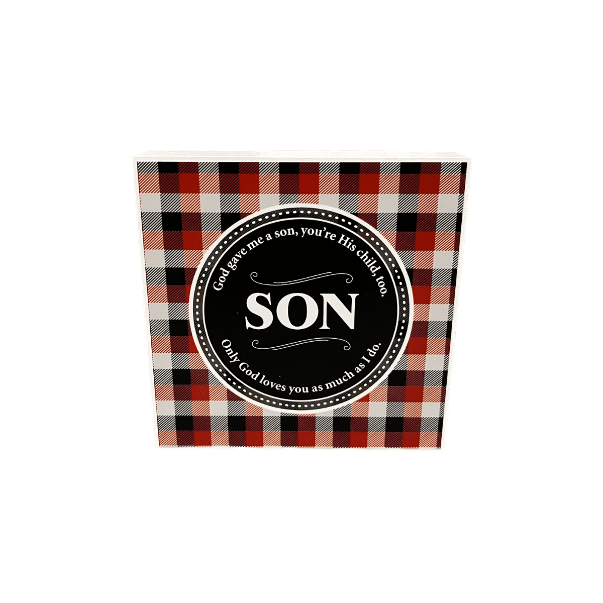 Son Square Plaque