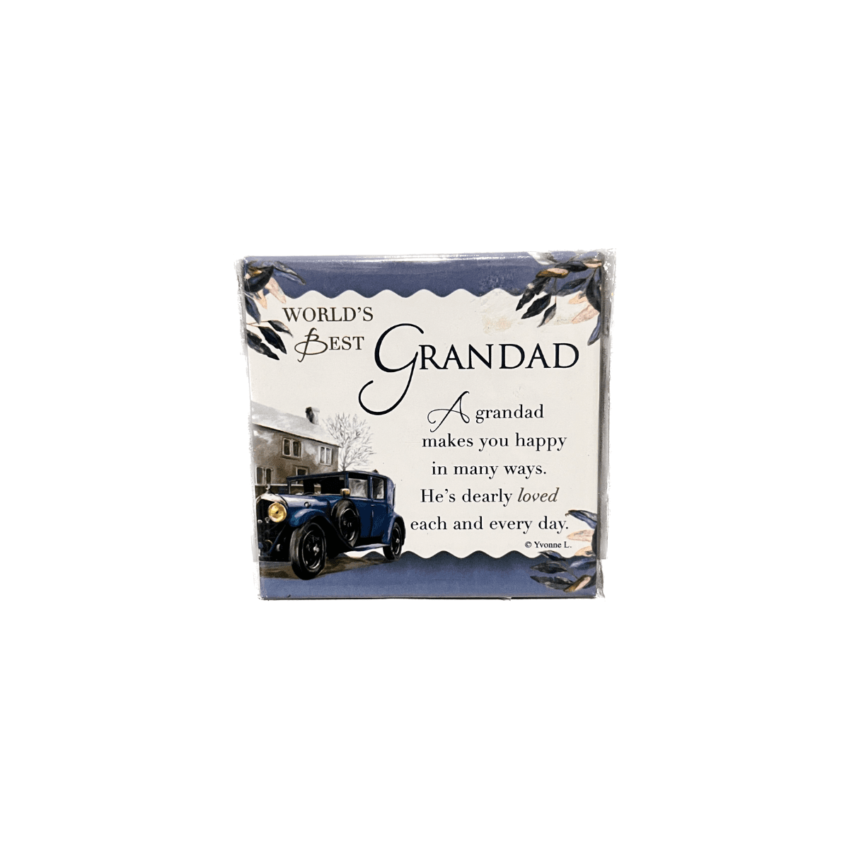 World's Best Grandad Fridge Magnet