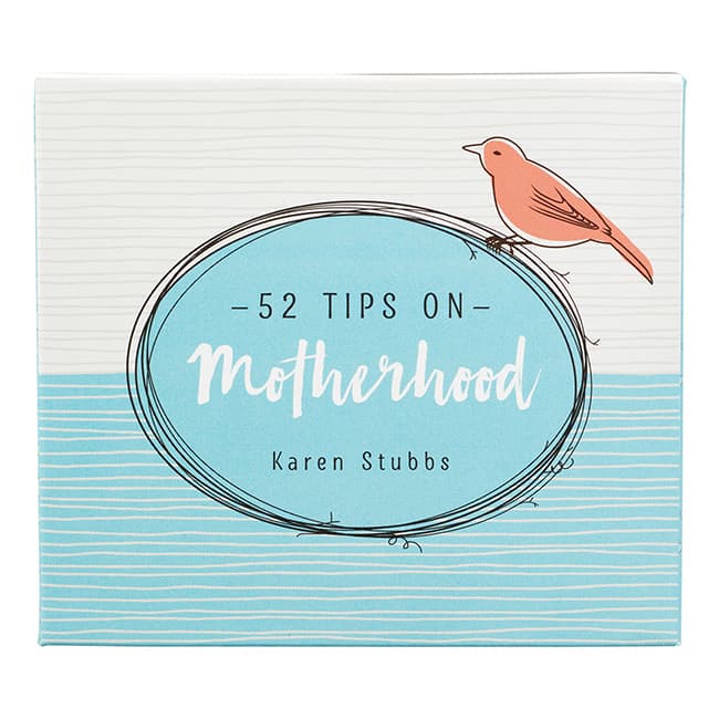52 Tips on Motherhood, Cards in Acrylic Stand