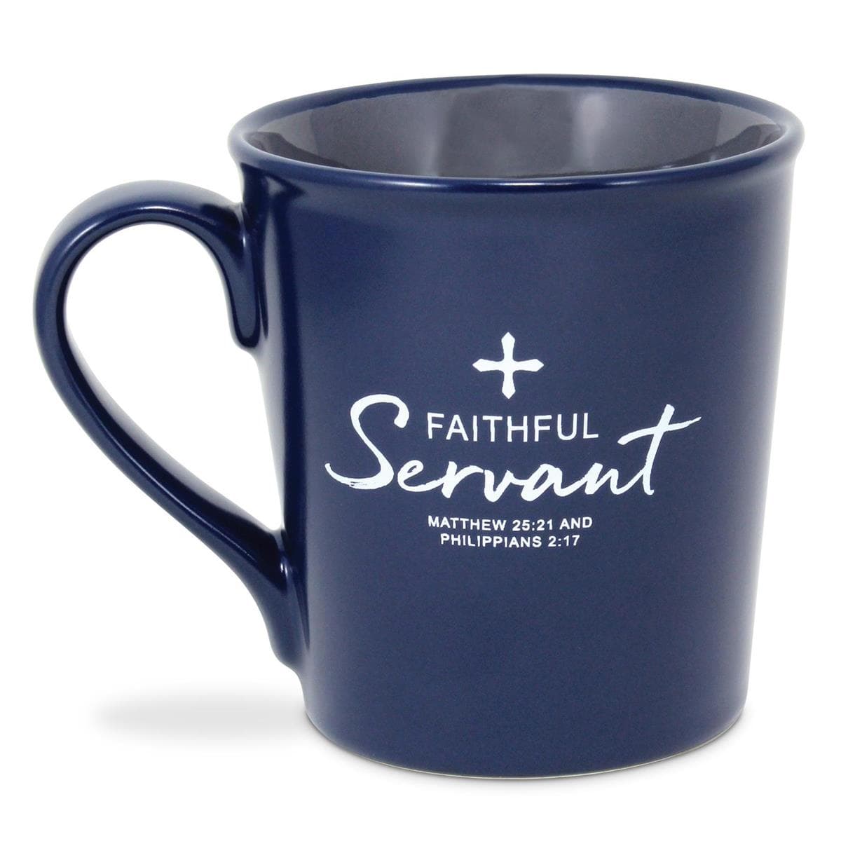 FAITHFUL SERVANT BLUE 14OZ MUG