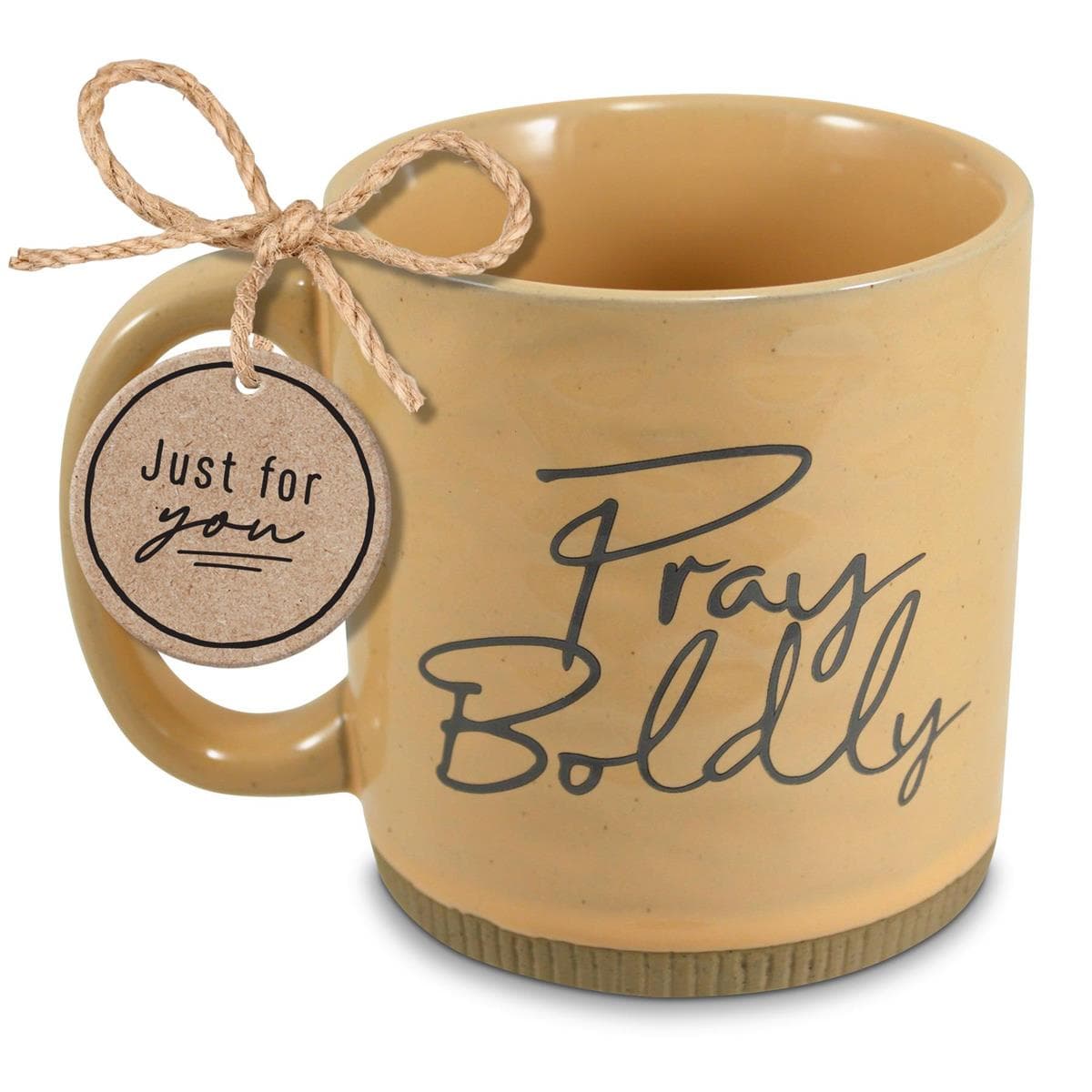 POWERFUL WORDS PRAY BOLDLY BLUSH MUG