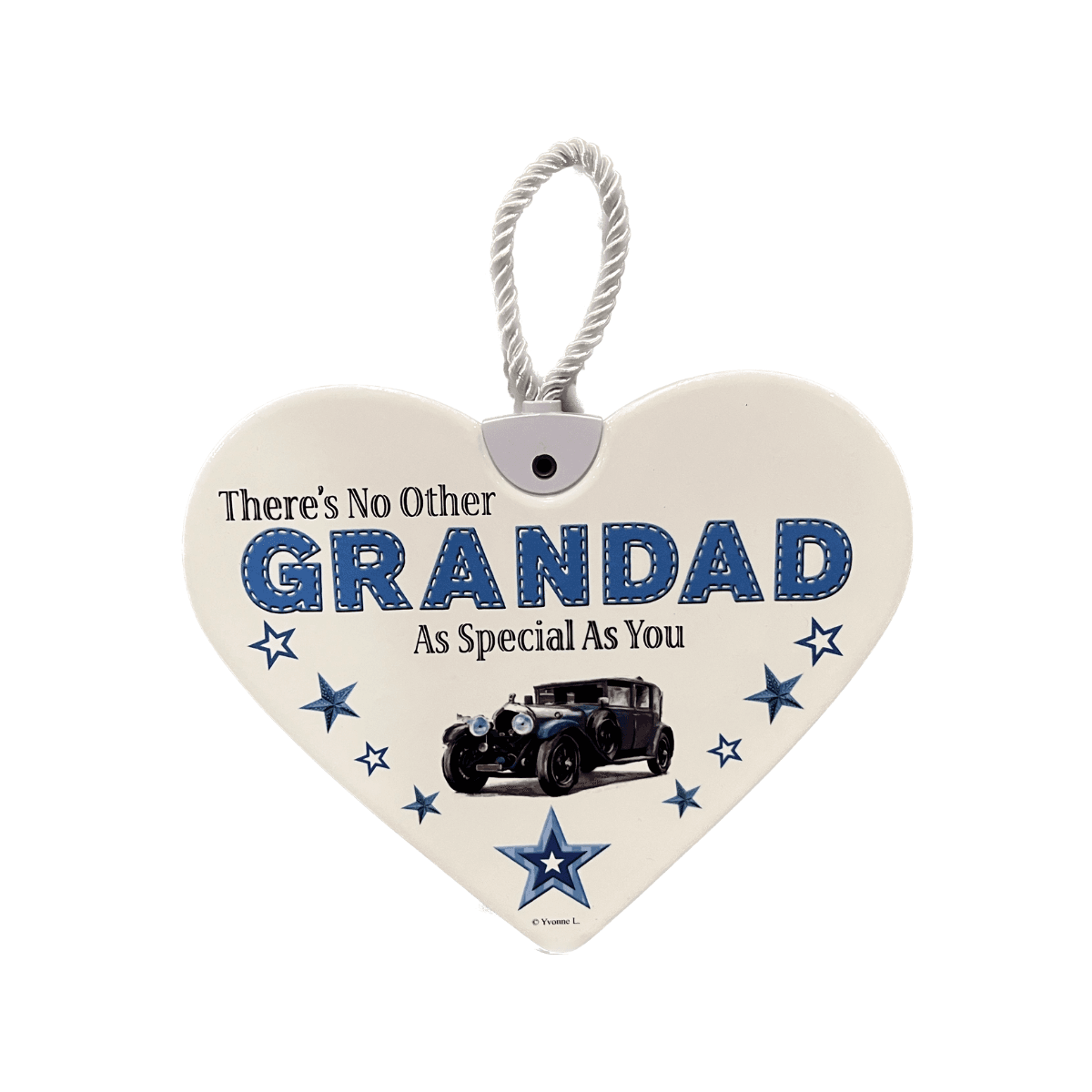 There's No Other Grandpa Heart Hanging Plaque