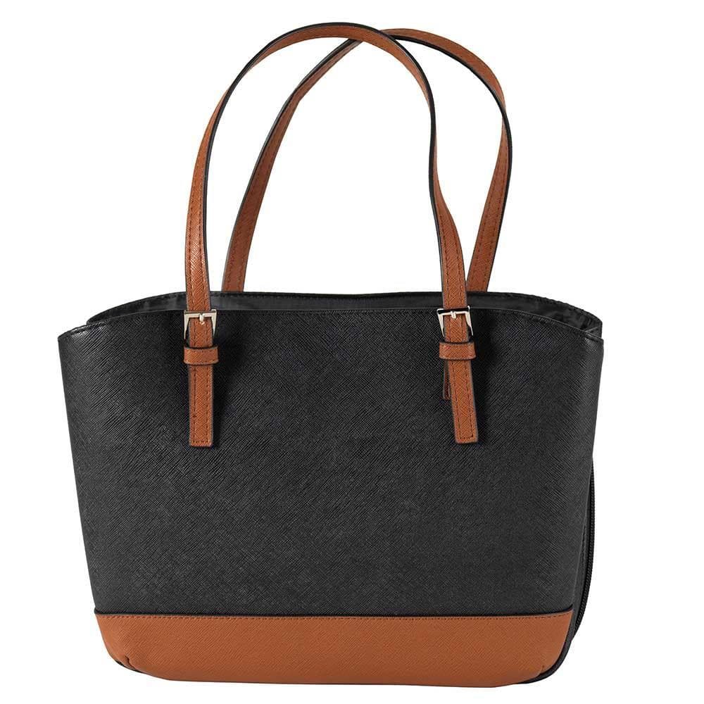 WEDGE BLACK-BROWN-XL BIBLE CASE