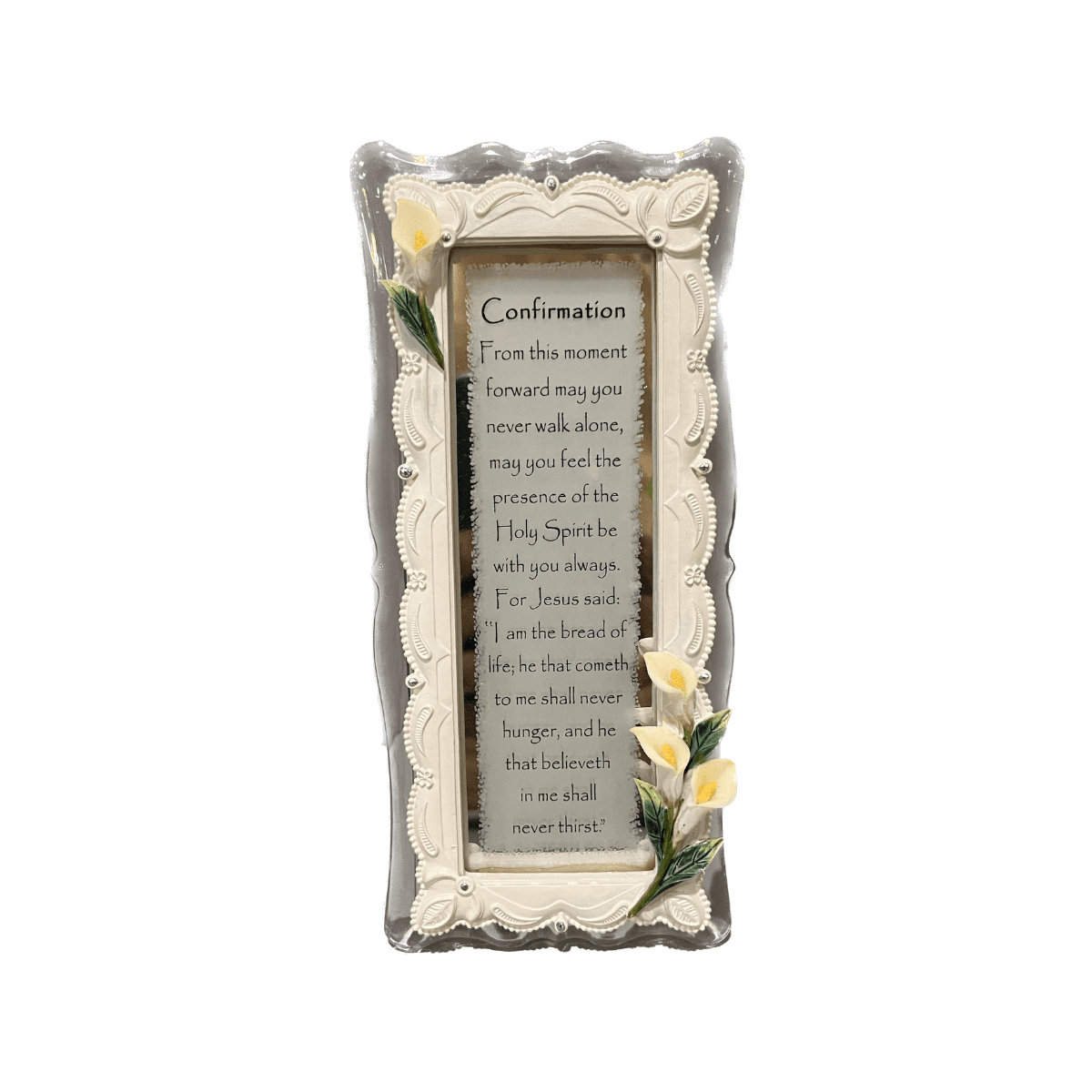 Confirmation Tabletop Plaque With Easel Back