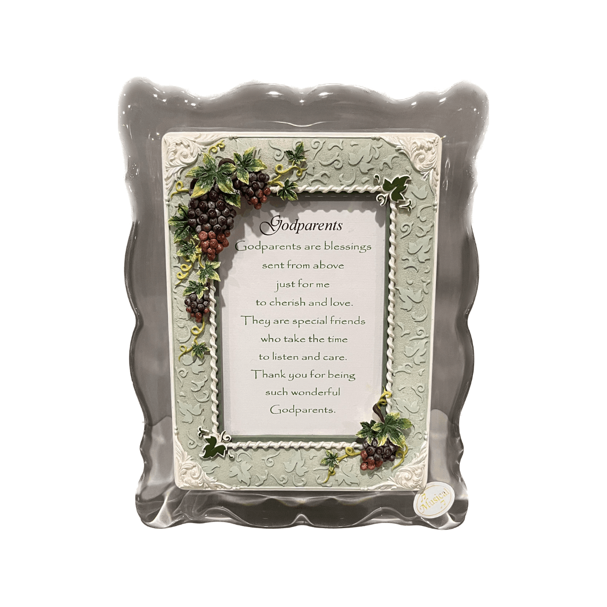 Godparents Musical Plaque