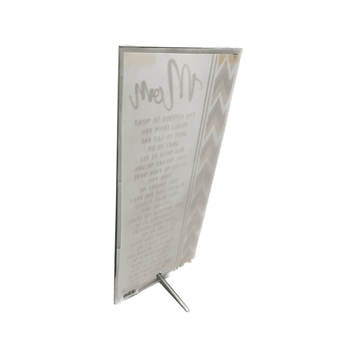 Mom Glass 4 3/4"X10" Tabletop Plaque, picture 3