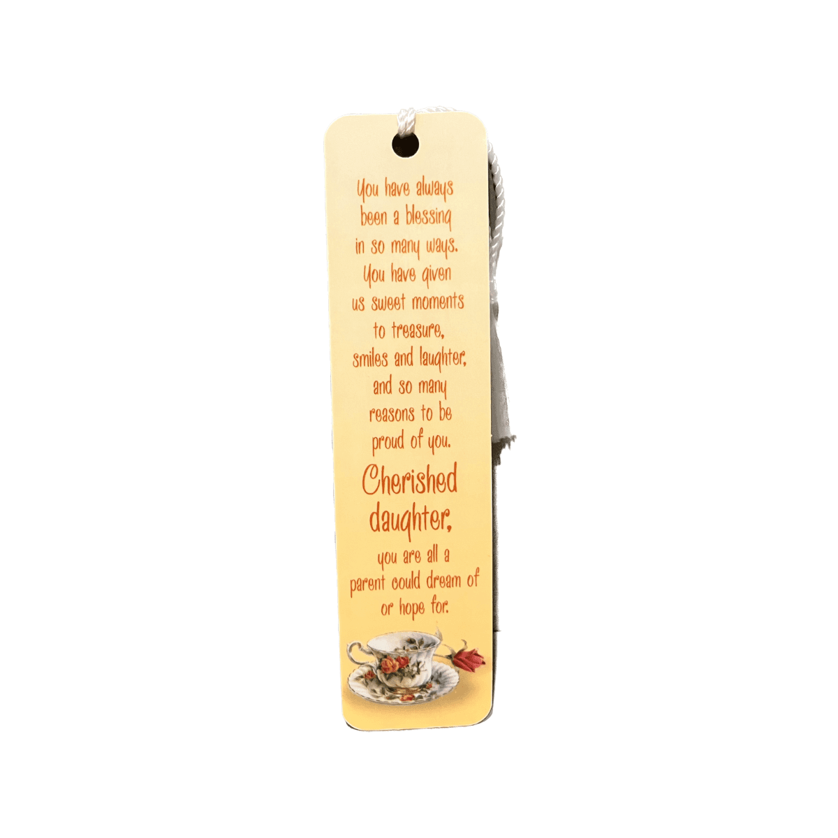 Daughter Bookmark With Tassel