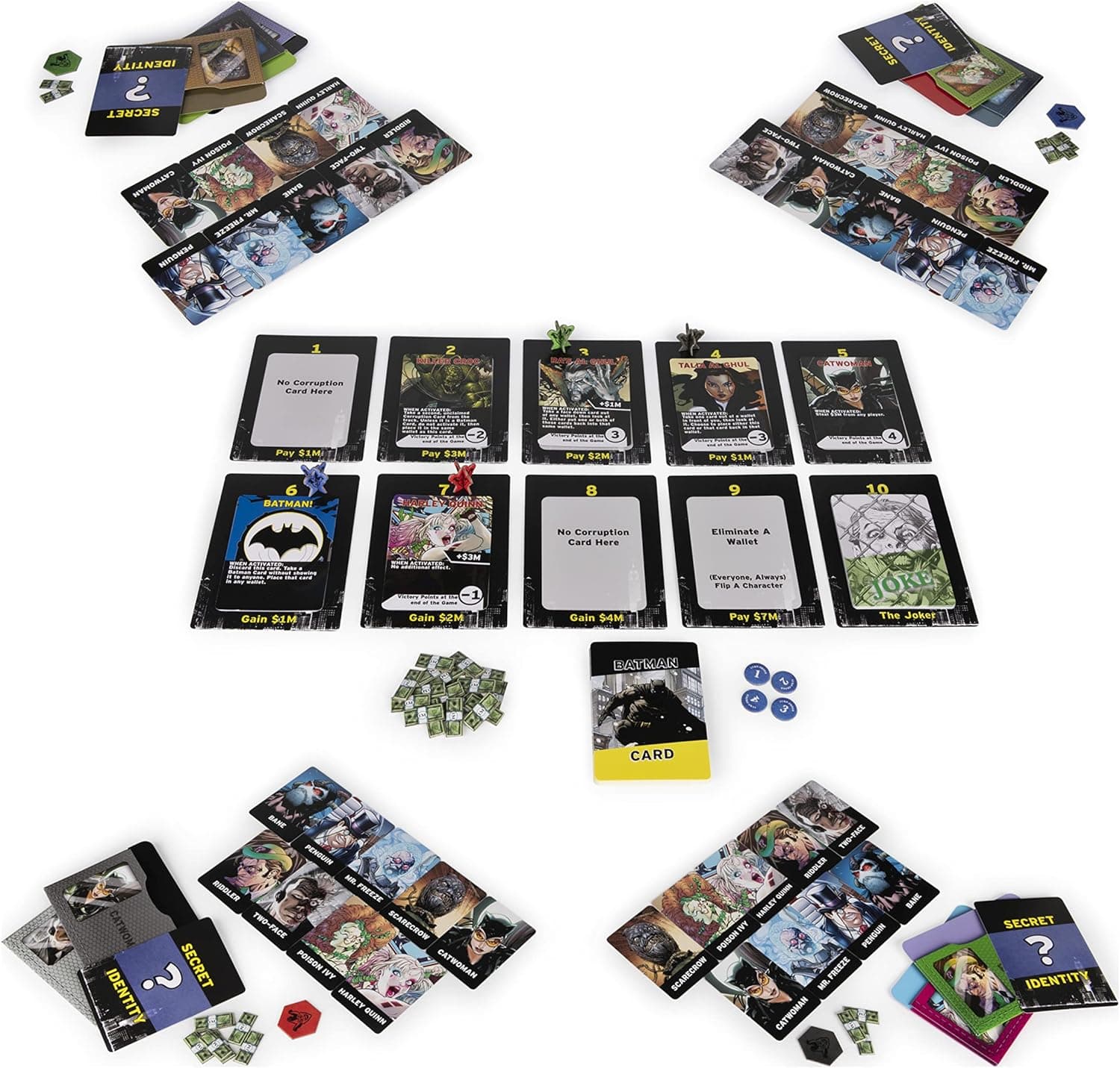 Spin Master Games The Joker, Diabolical Secret Identity Strategy Party Game, for Adults and Kids Ages 12 and up, picture 2