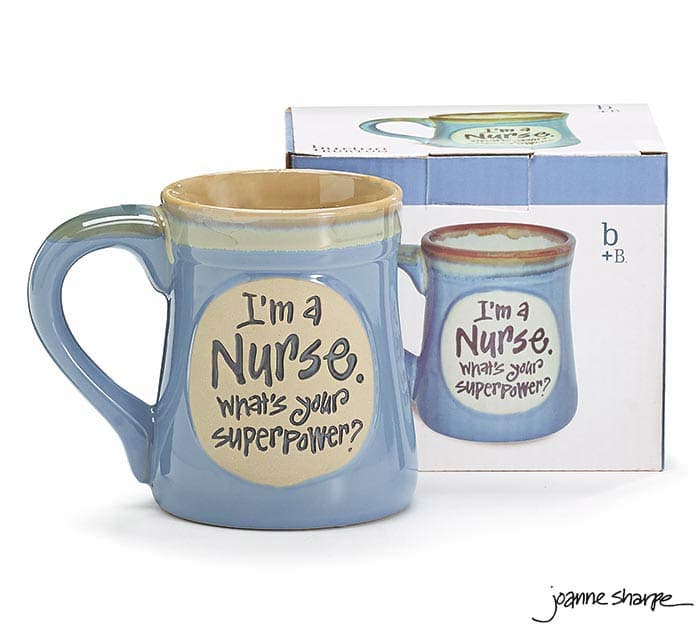 NURSE SUPERPOWER PORCELAIN MUG, picture 2