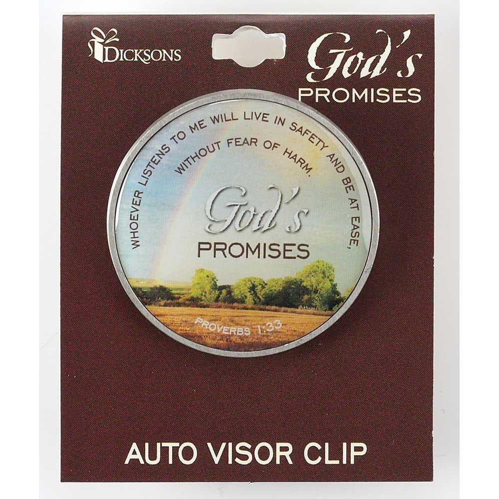 GOD'S PROMISE VISOR CLIP