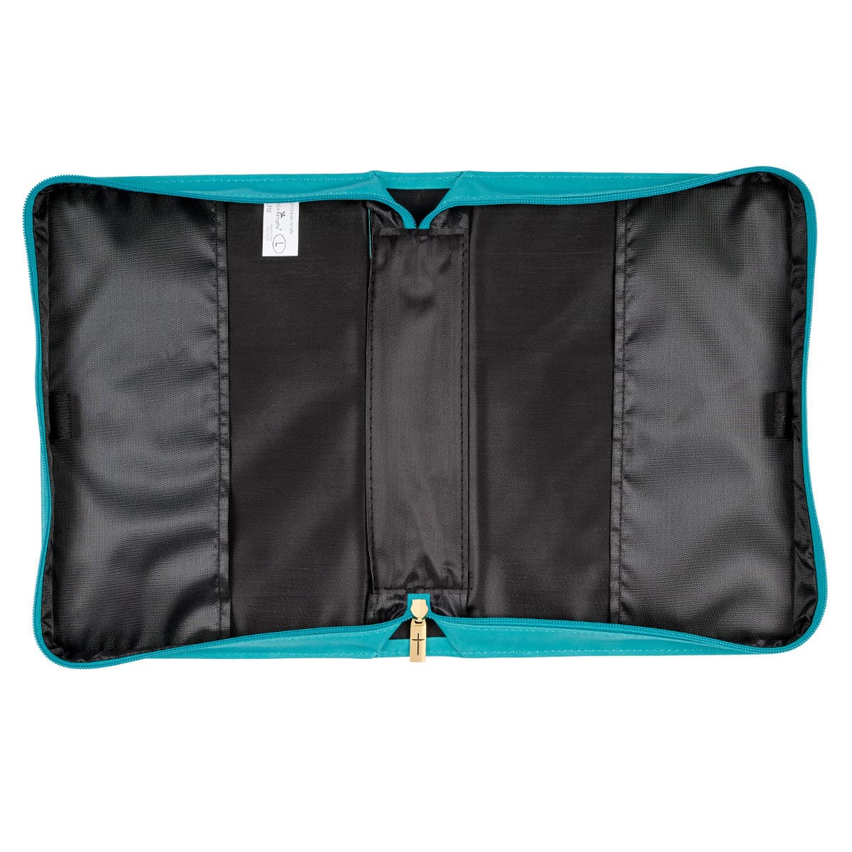 Strength & Dignity - Proverbs 31:25 Teal Faux Leather Bible Case - Large, picture 3