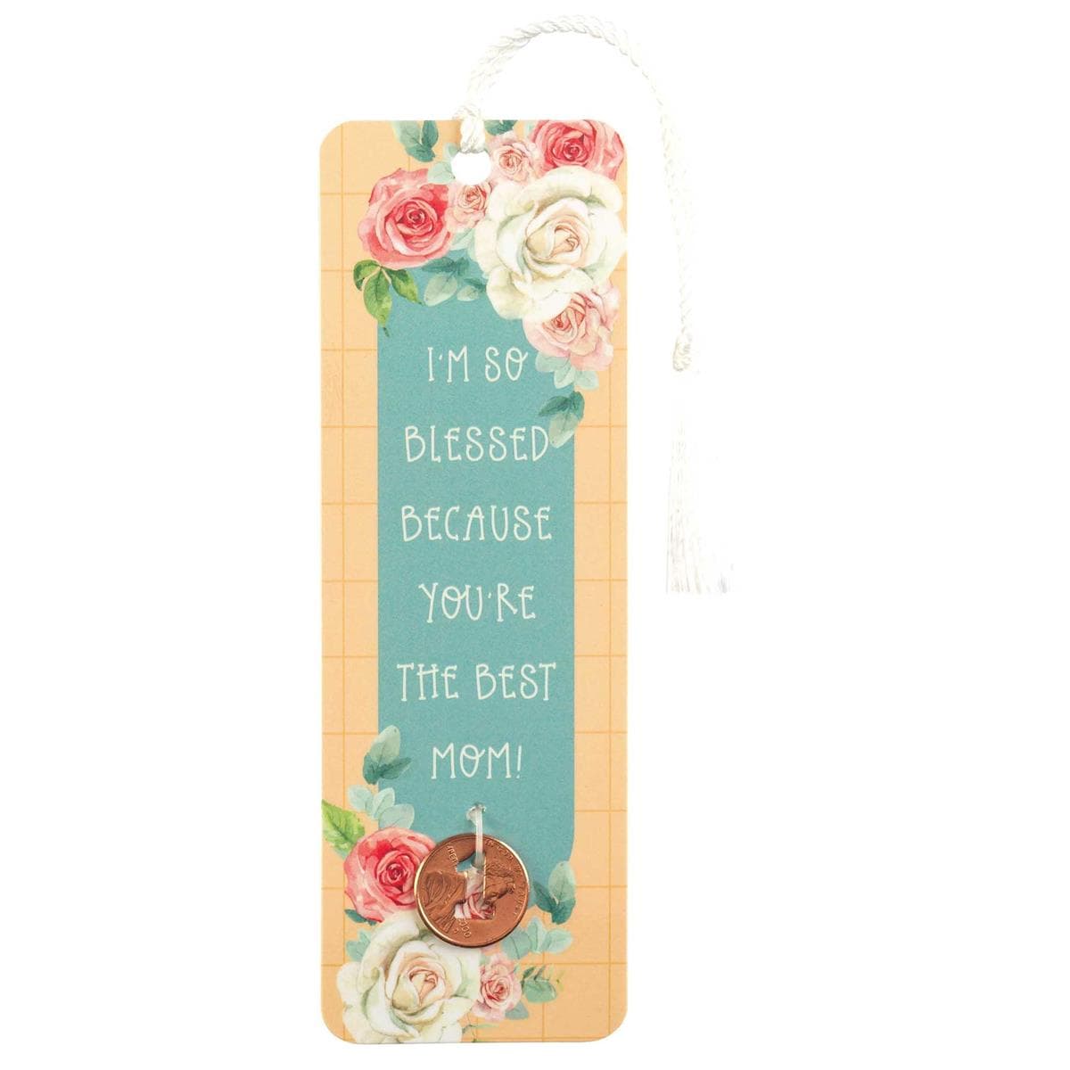 MOM I'M SO BLESSED #1 COIN BOOKMARK