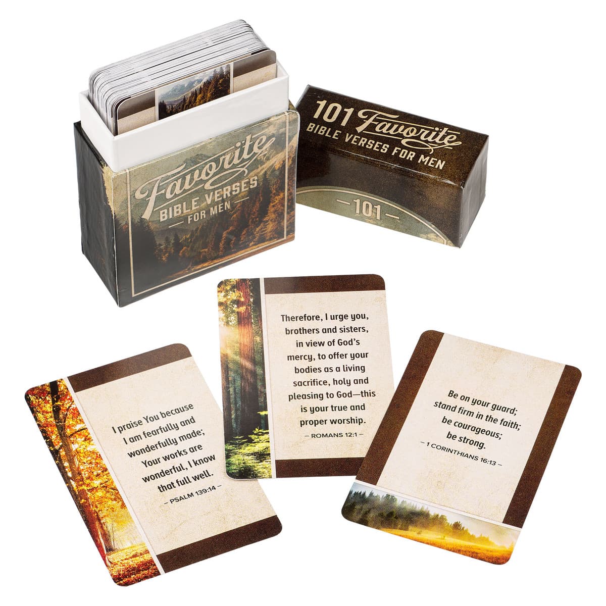 101 Favorite Bible Verses for Men Box of Blessings, picture 4