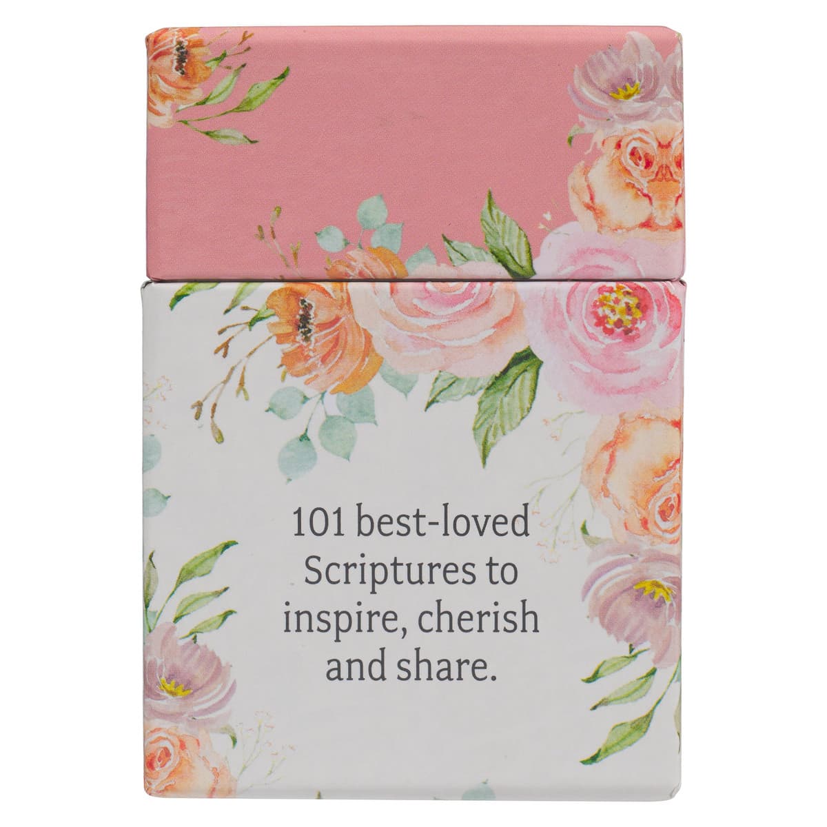 101 Favorite Bible Verses for Women Pink Floral Box of Blessings, picture 2