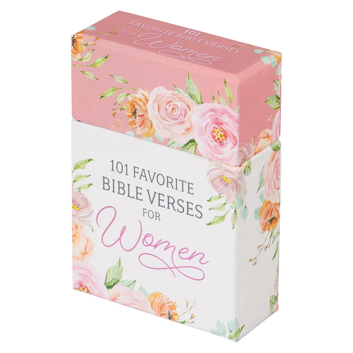 101 Favorite Bible Verses for Women Pink Floral Box of Blessings, picture 3