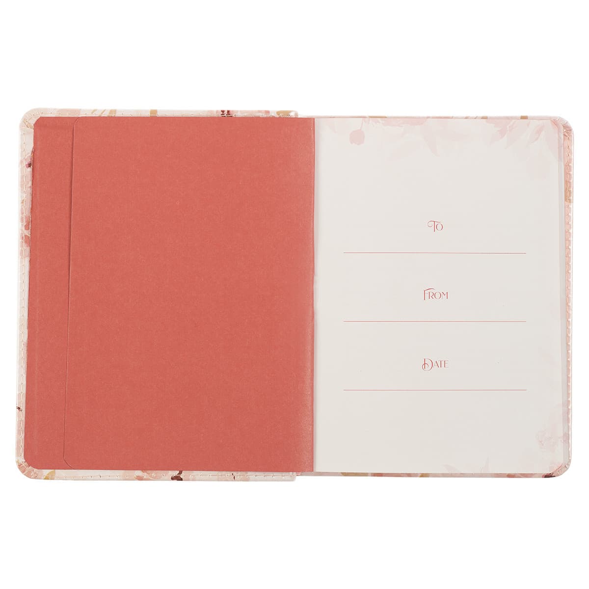 Daily Prayers for Women Pink Floral Faux Leather Devotional, picture 4