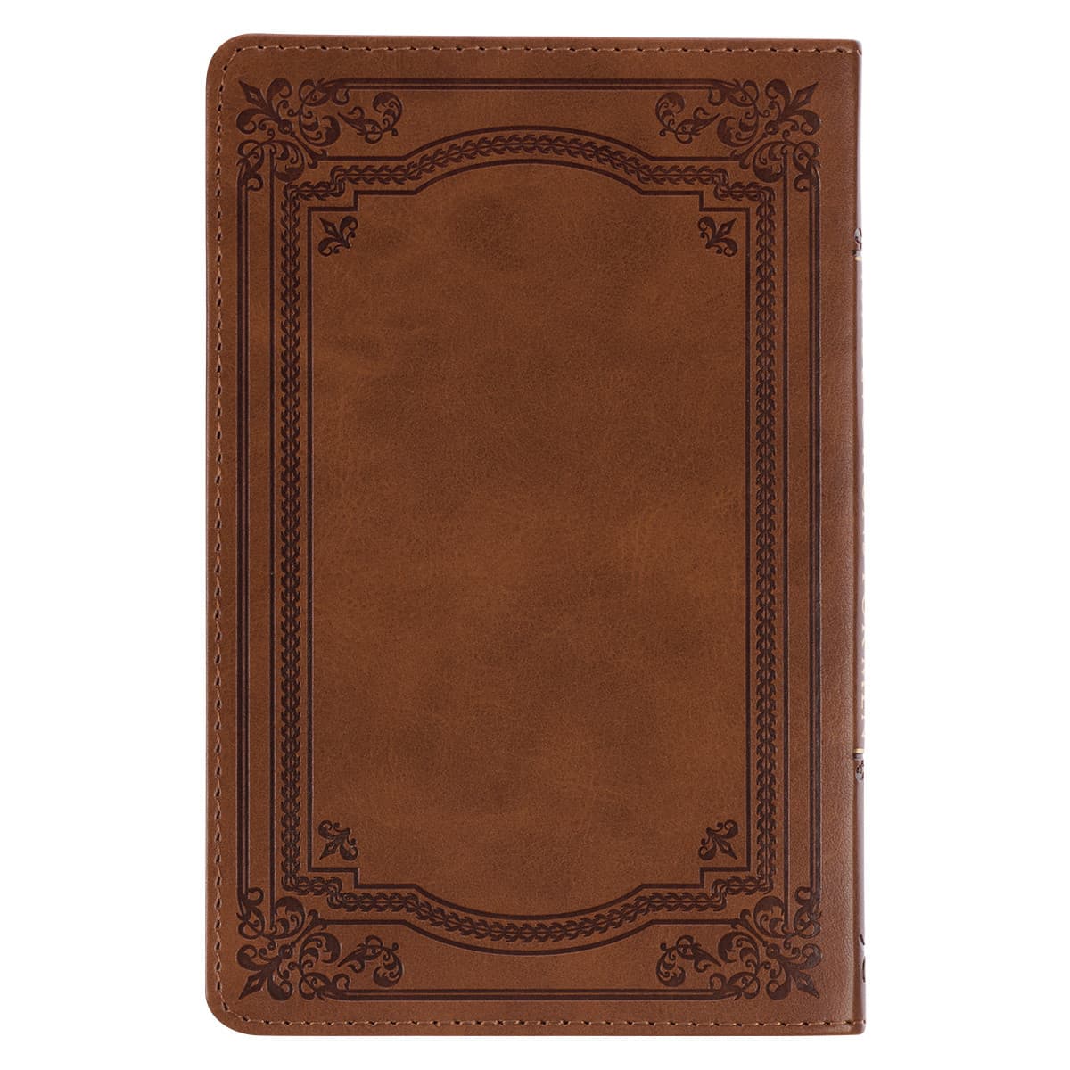 101 Devotions for Men - 1 Timothy 6:11 Tawny Brown Faux Leather Devotional, picture 2