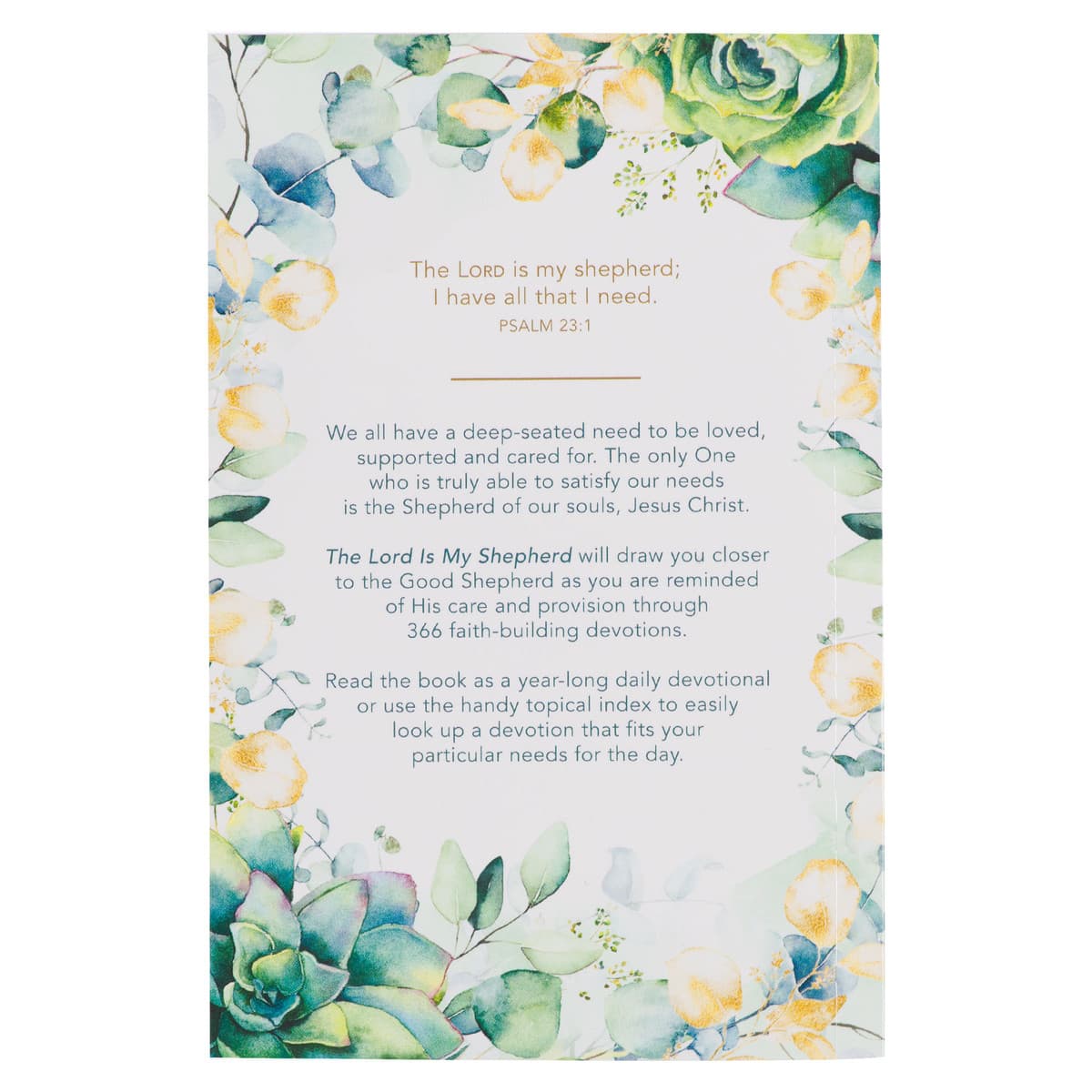 The Lord is My Shepherd Softcover Devotional, picture 2