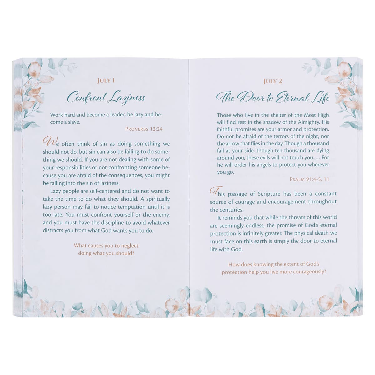 The Lord is My Shepherd Softcover Devotional, picture 6