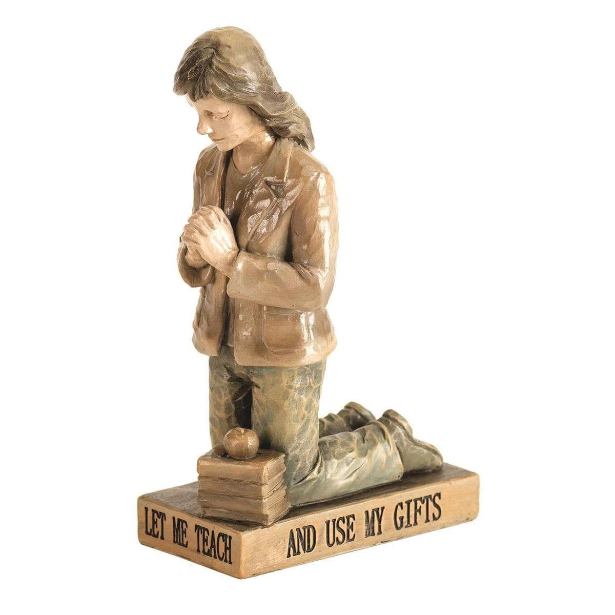 CALLED TO PRAY TEACHER FIGURINE