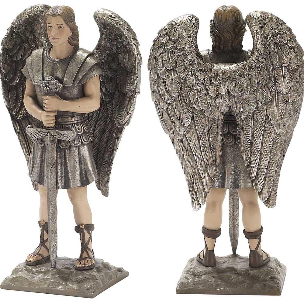 MASCULINE ANGEL MICHAEL FIGURINE
