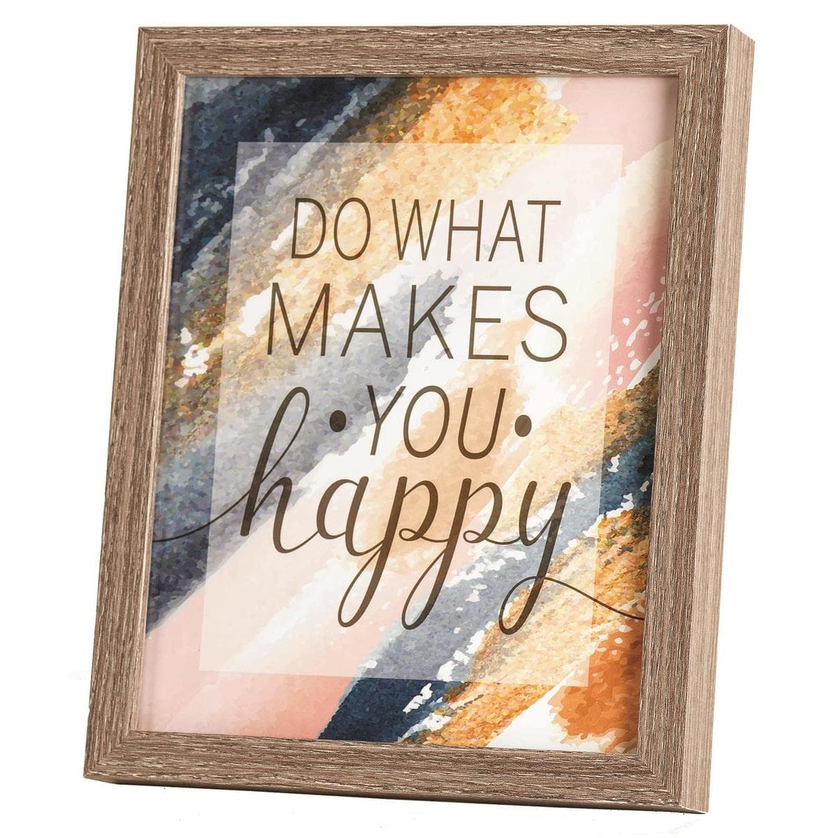 DO WHAT MAKES WOODGRAIN/GLASS FRAME