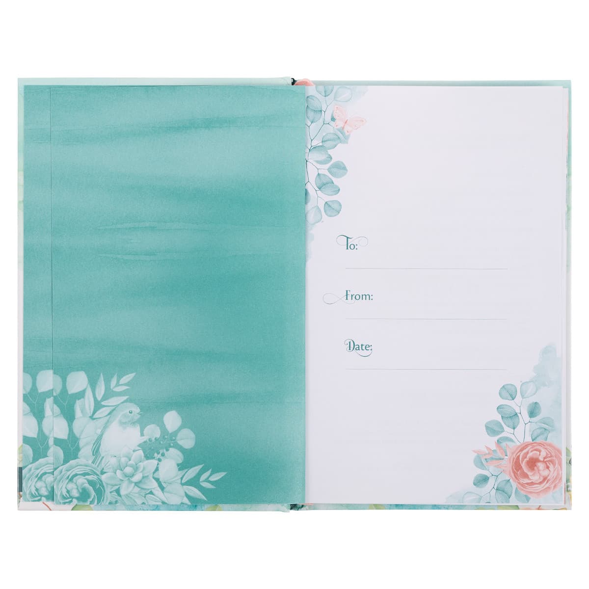 101 Prayers for Women Teal Hardcover Gift Book, picture 4