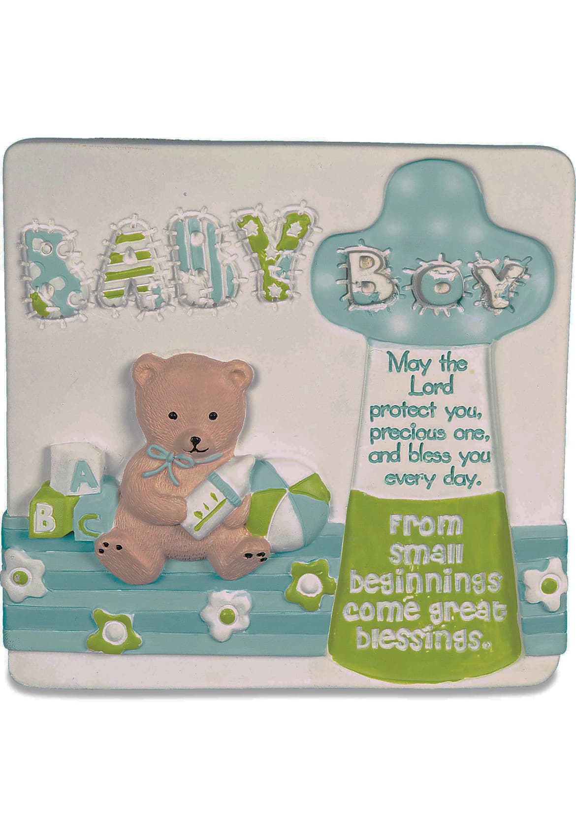 Baby Boy Tabletop Plaque