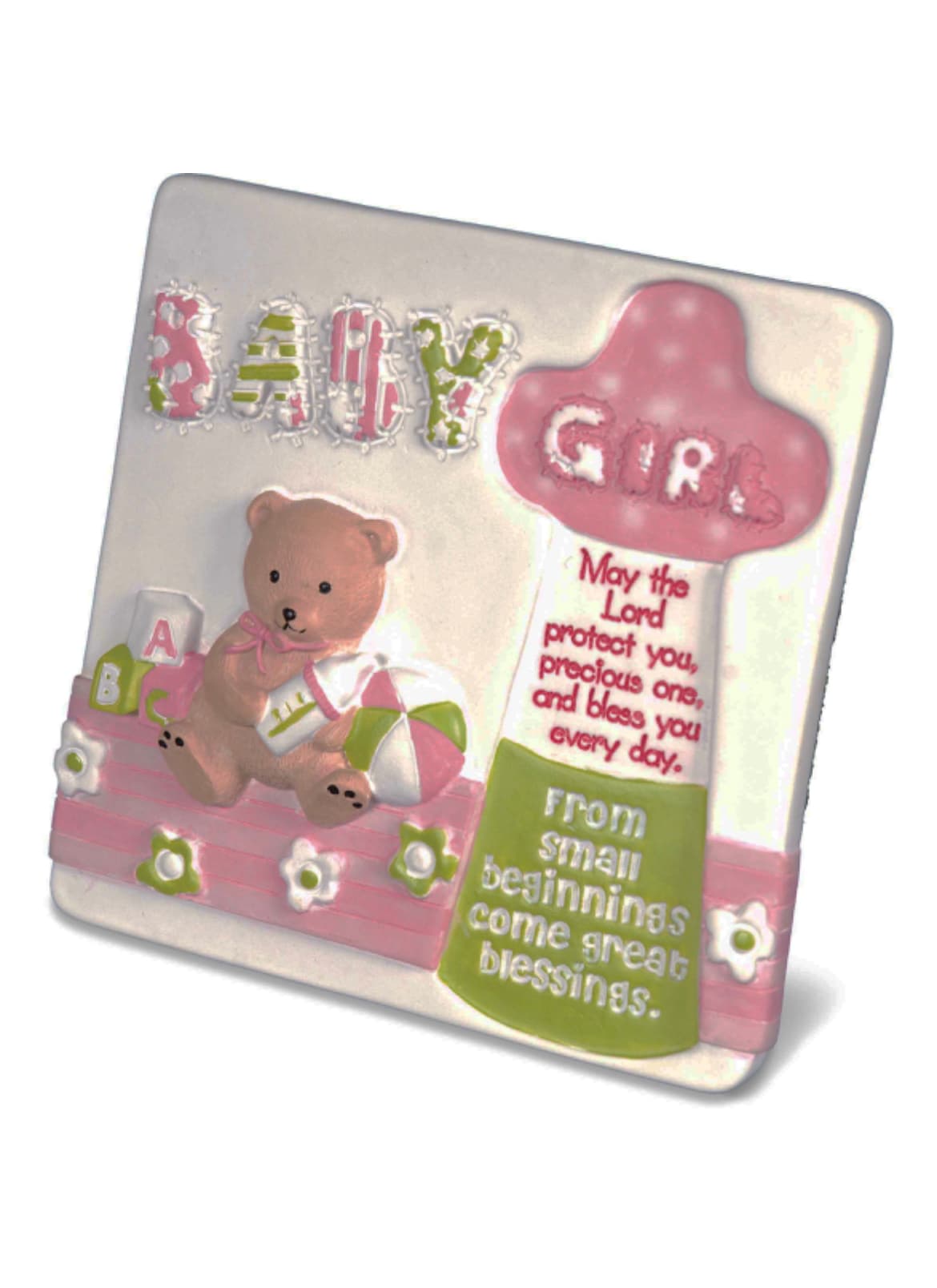 Baby Girl Tabletop Plaque, picture 2