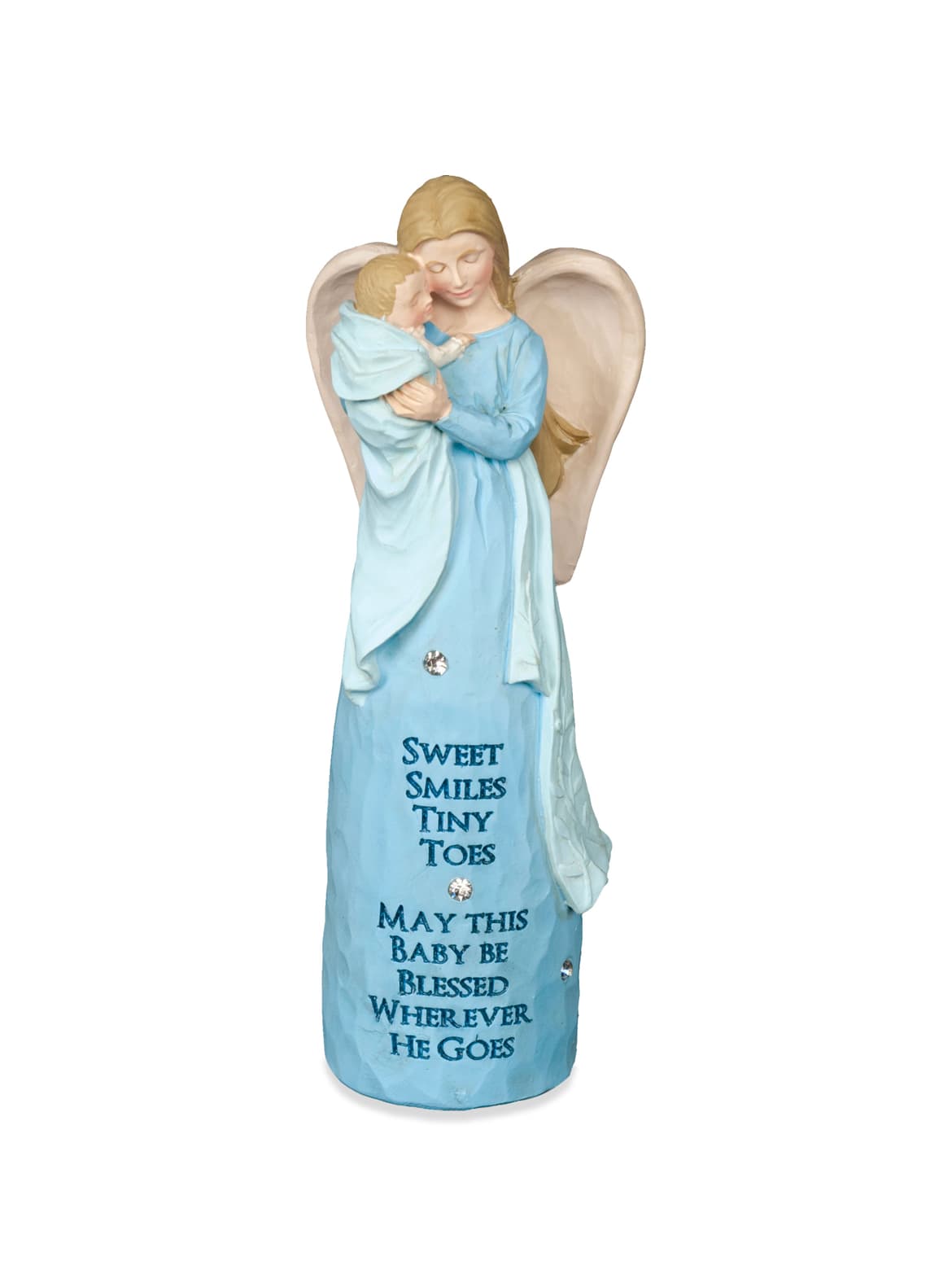 New Baby Blue Angel Figurine