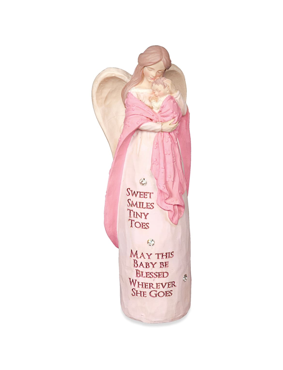 New Baby Pink Angel Figurine