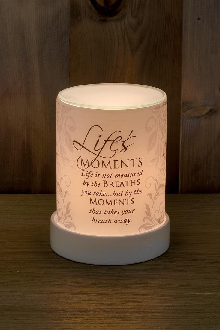 LIFE'S MOMENTS LIGHTED SCENT WARMER