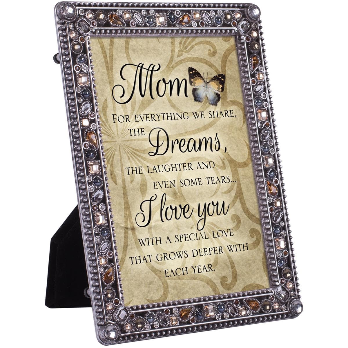 MOM LOVE GROWS DEEPER EACH YEAR FRAME