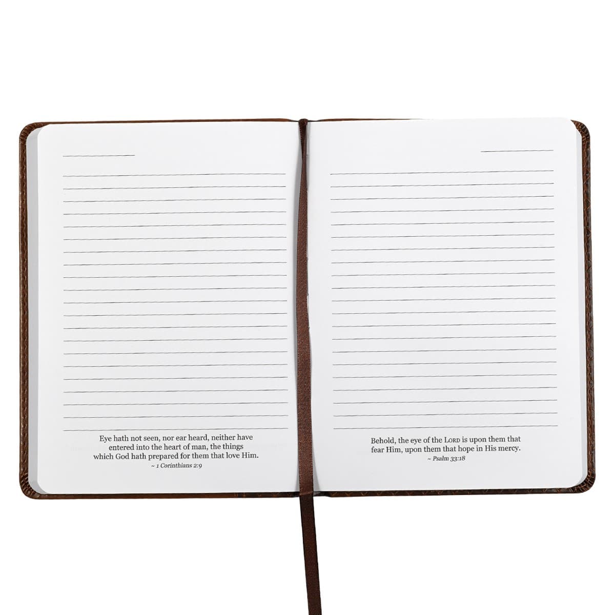I Know The Plans - Jeremiah 29:11 Tawny Brown Faux Leather Handy-sized Journal, picture 3