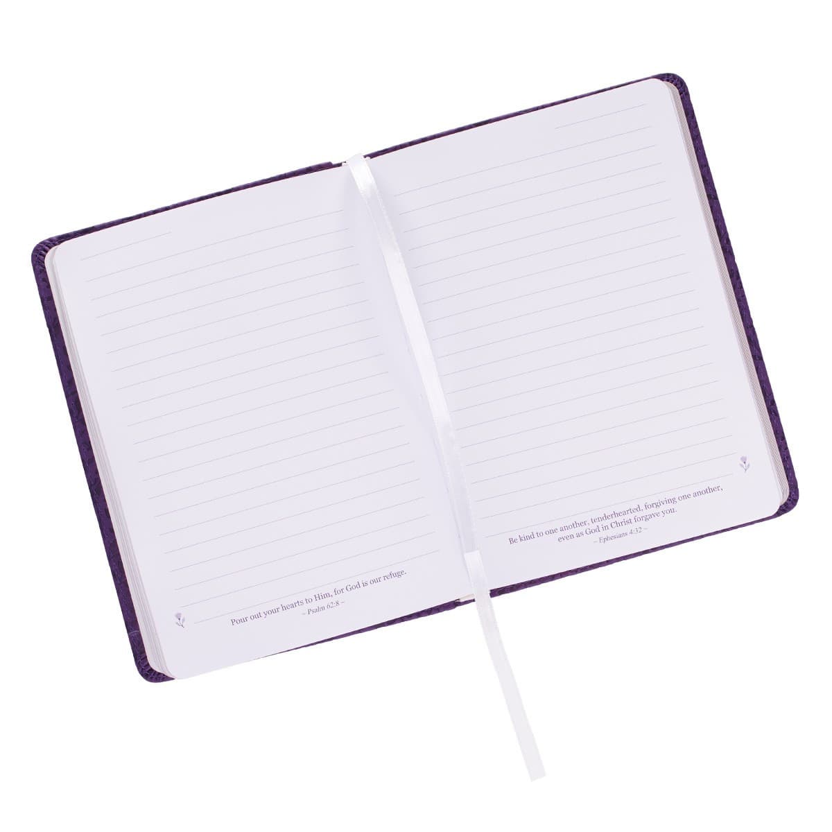 I Can Do All This - Philippians 4:13 Purple Handy-sized Faux Leather Journal, picture 6