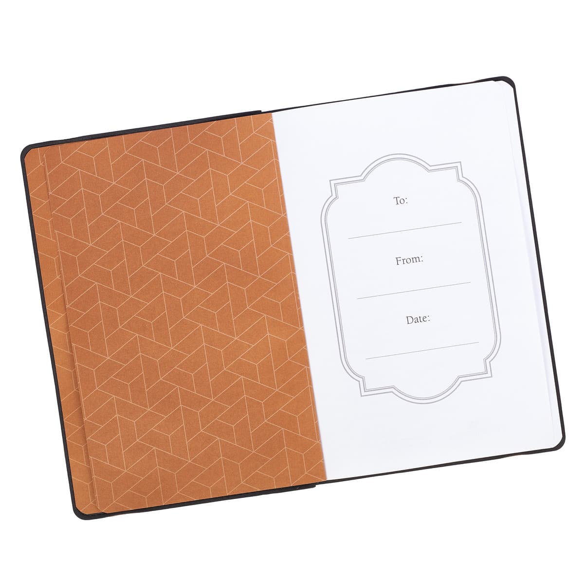 Whatever Is True – Philippians 4:8 Flexcover Dotted Journal with Elastic Closure, picture 3